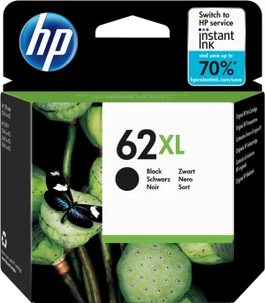 HP 62 XL Zwart